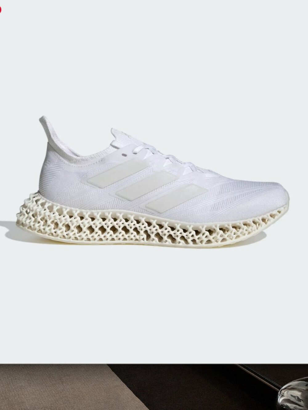 ADIDAS / 4DFWD 4 RUNNING SHOES / CLOUD WHITE / SIZE 9.5 WOMENS